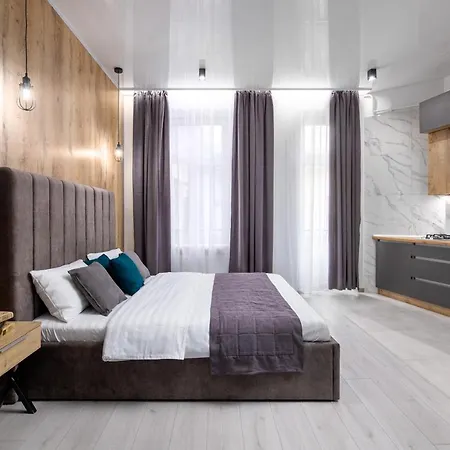 Апартаменты Modern In The Of Center Львов